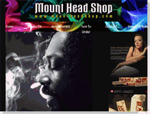 Tablet Screenshot of mountheadshop.com